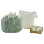 EcoSafe-6400 Bags, 13 gal, 0.85 mil, 24" x 30", Green, 45/Box