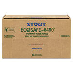 EcoSafe-6400 Bags, 64 gal, 0.85 mil, 48" x 60", Green, 30/Box