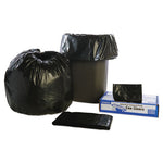 Total Recycled Content Plastic Trash Bags, 33 gal, 1.3 mil, 33" x 40", Brown/Black, 100/Carton