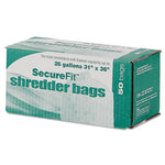 8105013994792, Heavy-Duty Shredder Bags, 26 gal Capacity, 50/BX