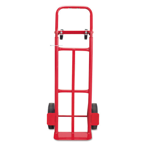 Two-Way Convertible Hand Truck, 500 to 600 lb Capacity, 18 x 51, Red