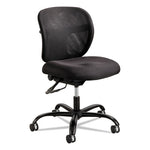 Vue Intensive-Use Mesh Task Chair, Supports Up to 500 lb, 18.5" to 21" Seat Height, Black