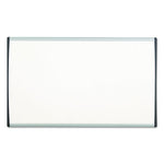 ARC Frame Cubicle Magnetic Dry Erase Board, 14 x 11, White Surface, Silver Aluminum Frame