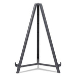 Quantum Heavy Duty Display Easel, 35.62" to 61.22" High, Plastic, Black