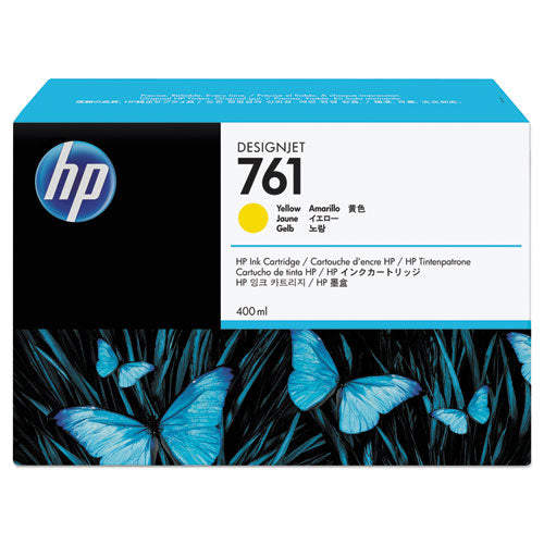 HP 761, (CM992A) Yellow Original Ink Cartridge