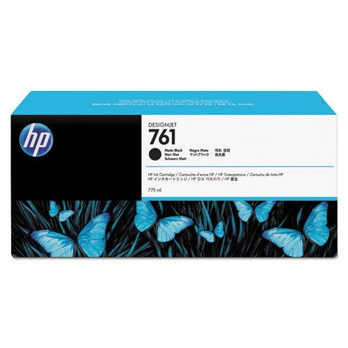 HP 761, (CM997A) Matte Black Original Ink Cartridge