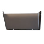 Unbreakable DocuPocket Wall File, Letter Size, 14.5" x 3" x 6.5", Smoke