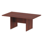 Alera Valencia Series Conference Table, Rectangular, 70.88w x 41.38d x 29.5h, Medium Cherry