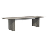 Medina Series Conference Table Modesty Panels, 82.5w x 0.63d x 11.8h, Gray Steel