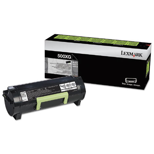 50F0X0G High-Yield Toner, 10,000 Page-Yield, Black