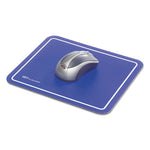 Optical Mouse Pad, 9 x 7.75, Blue