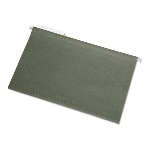 7530013576854 SKILCRAFT Hanging File Folder, Legal Size, 1/3-Cut Tabs, Green, 25/Box