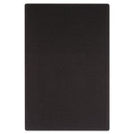 Oval Office Fabric Board, 48 x 36, Black Surface