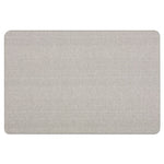 Oval Office Fabric Board, 48 x 36, Gray Surface