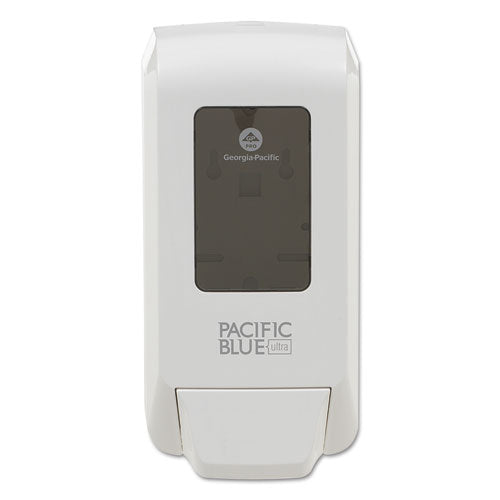 Pacific Blue Ultra Soap/Sanitizer Dispenser, 1,200 mL, White