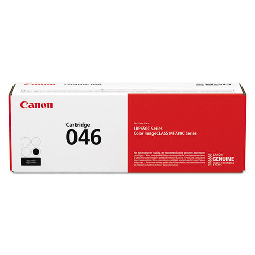 1250C001 (046) Toner, 2,200 Page-Yield, Black