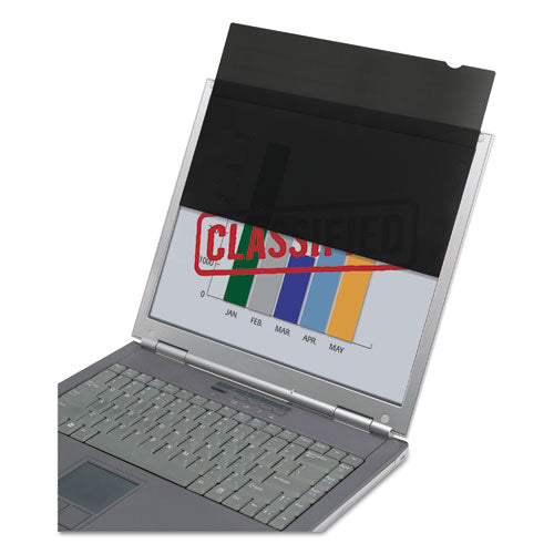 7045016712141, Privacy Shield Privacy Filter for 23.6" Widescreen Flat Panel Monitor/Laptop, 16:9 Aspect Ratio