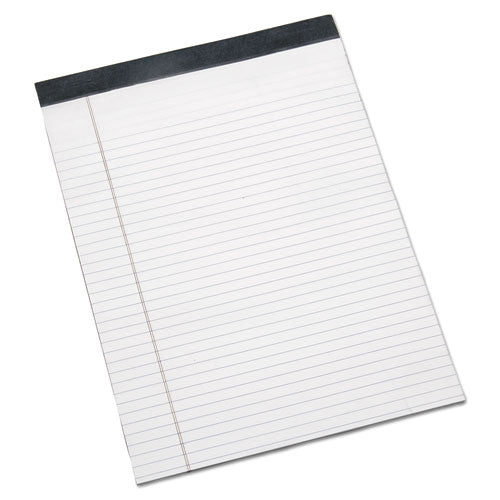 7530014471353 SKILCRAFT Legal Pads, Wide/Legal Rule, Gray Linen Headband, 50 White 8.5 x 11.75 Sheets, Dozen