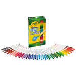 Washable Super Tips Markers, Fine/Broad Bullet Tips, Assorted Colors, 50/Set