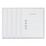 Clear View Report Cover with Slide-on Binder Bar, Clear/Clear, 25/Pack