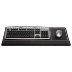 Extended Keyboard Wrist Rest, 27 x 11, Black