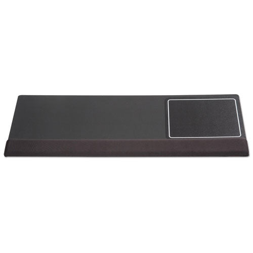 Extended Keyboard Wrist Rest, 27 x 11, Black