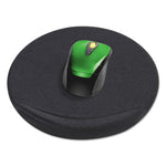 Viscoflex Oval Mouse Pad, 8" dia., Black