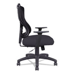 Alera Elusion II Series Mesh Mid-Back Swivel/Tilt Chair, Supports Up to 275 lb, 18.11" to 21.77" Seat Height, Black