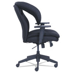 Cosset Ergonomic Task Chair, Supports Up to 275 lb, 19.5" to 22.5" Seat Height, Black