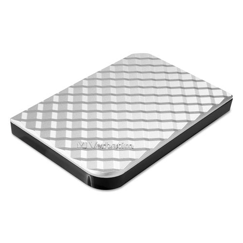 Store N Go USB 3.0 Portable Hard Drive, 2 TB, Silver