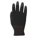 Palm Coated Cut-Resistant HPPE Glove, Salt and Pepper/Black, Size 10 (X-Large), Dozen