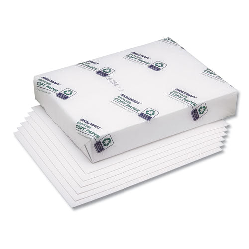 7530002900618 SKILCRAFT Bond Paper, 92 Bright, 20 lb Bond Weight, 8.5 x 14, White, 500 Sheets/Ream, 10 Reams/Carton