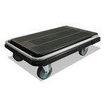 Heavy-Duty Platform Cart, 300 lb Capacity, 21 x 32.5 x 37.5, Black