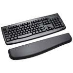 ErgoSoft Wrist Rest for Standard Keyboards, 22.7 x 5.1, Black