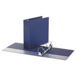 Economy Non-View Round Ring Binder, 3 Rings, 3" Capacity, 11 x 8.5, Royal Blue