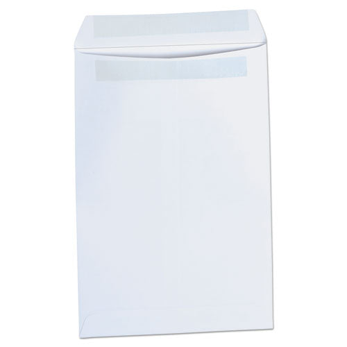 Self-Stick Open End Catalog Envelope, #1, Square Flap, Self-Adhesive Closure, 6 x 9, White, 100/Box