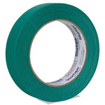 Color Masking Tape, 3" Core, 0.94" x 60 yds, Green