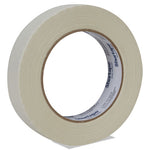 Color Masking Tape, 3" Core, 0.94" x 60 yds, White