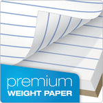 Color Notebooks, 1-Subject, Narrow Rule, Indigo Blue Cover, (100) 8.5 x 5.5 White Sheets