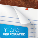 "The Legal Pad" Ruled Perforated Pads, Wide/Legal Rule, 50 White 8.5 x 11.75 Sheets, Dozen