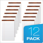 "The Legal Pad" Ruled Perforated Pads, Wide/Legal Rule, 50 White 8.5 x 14 Sheets, Dozen