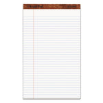 "The Legal Pad" Ruled Perforated Pads, Wide/Legal Rule, 50 White 8.5 x 14 Sheets, Dozen