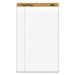 "The Legal Pad" Plus Ruled Perforated Pads with 40 pt. Back, Wide/Legal Rule, 50 White 8.5 x 14 Sheets, Dozen