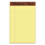 "The Legal Pad" Ruled Perforated Pads, Narrow Rule, 50 Canary-Yellow 5 x 8 Sheets, Dozen