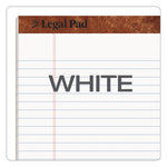 "The Legal Pad" Ruled Perforated Pads, Wide/Legal Rule, 50 White 8.5 x 11.75 Sheets, Dozen