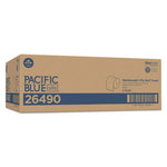Pacific Blue Ultra Paper Towels, 1-Ply, 7.87" x 1,150 ft, White, 6 Rolls/Carton