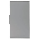 Spill Mop Storage Cabinet, 15w x 6d x 27.5h, Gray