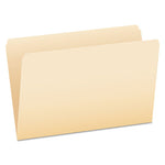 Manila File Folders, Straight Tabs, Legal Size, 0.75" Expansion, Manila, 100/Box