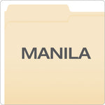 Manila Fastener Folders, 1/3-Cut Tabs, 1 Fastener, Legal Size, Manila Exterior, 50/Box