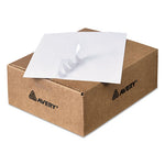 Copier Mailing Labels, Copiers, 1 x 2.81, White, 33/Sheet, 500 Sheets/Box